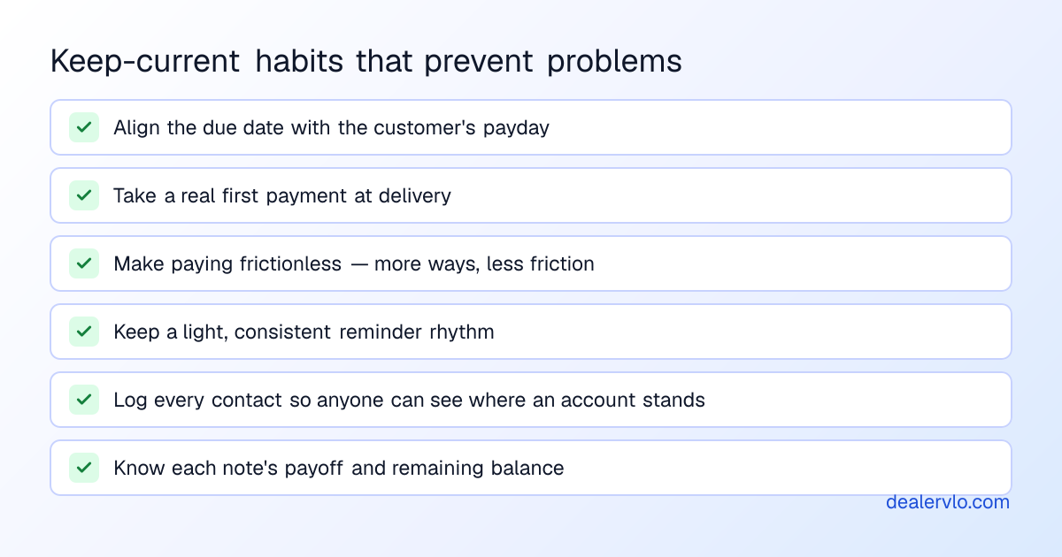 Keep-current habits that prevent problems