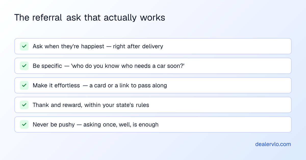 The referral ask that actually works
